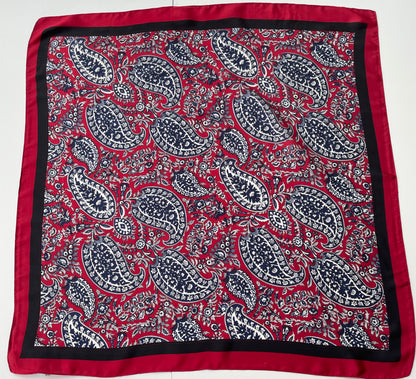 FOULARD HUBERT - ROUGE