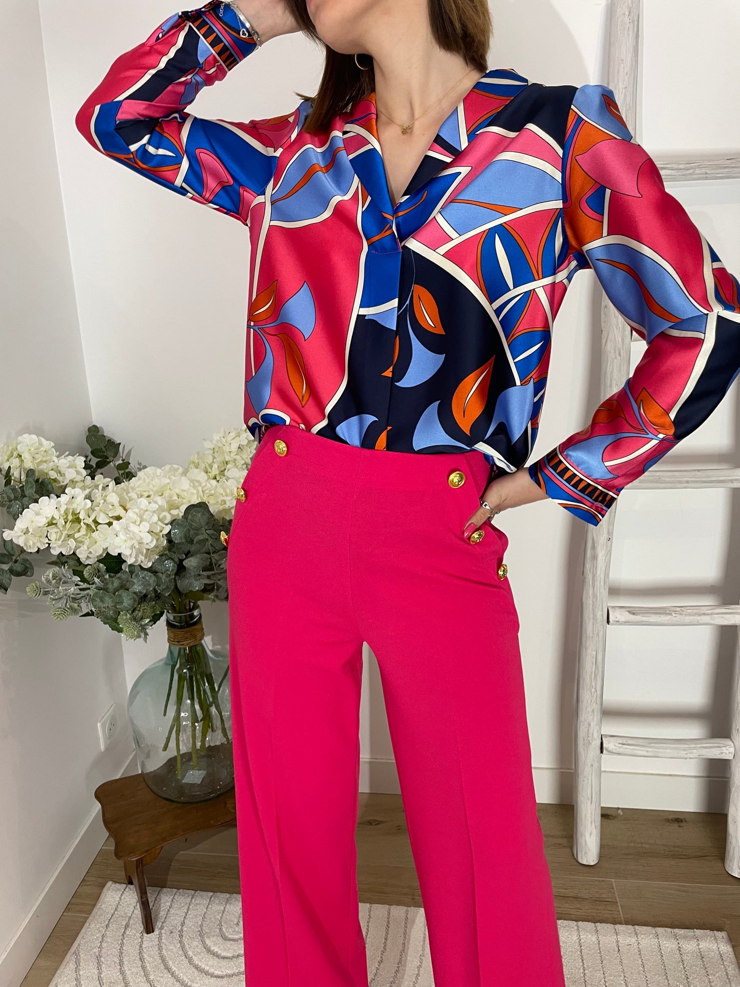 PANTALON JAMES - FUCHSIA