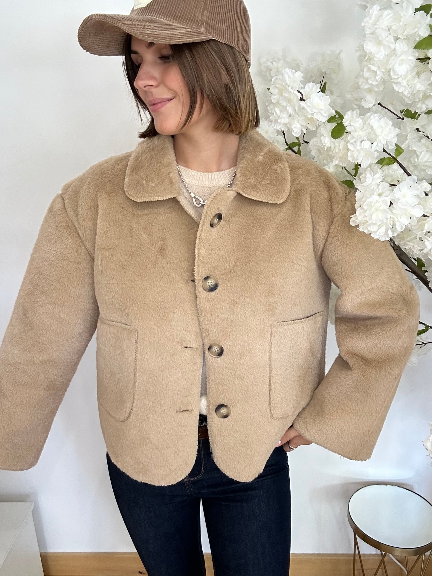 VESTE OURSON - BEIGE