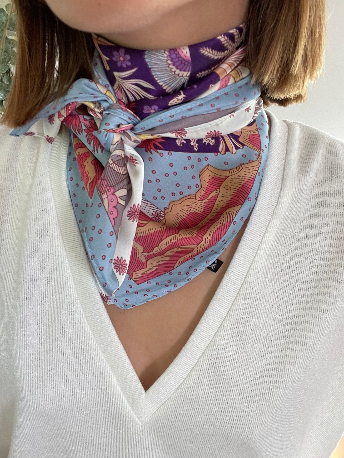 FOULARD RÊVE - MULTICOLORE