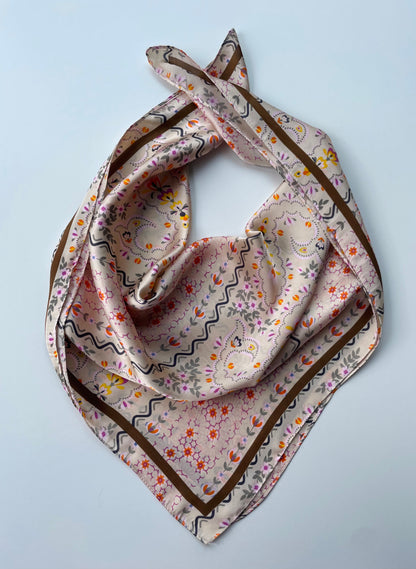 FOULARD CAPUCINE - BLÉ