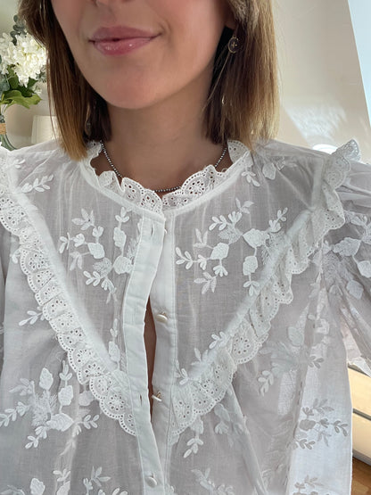 BLOUSE GIA- FLEURS