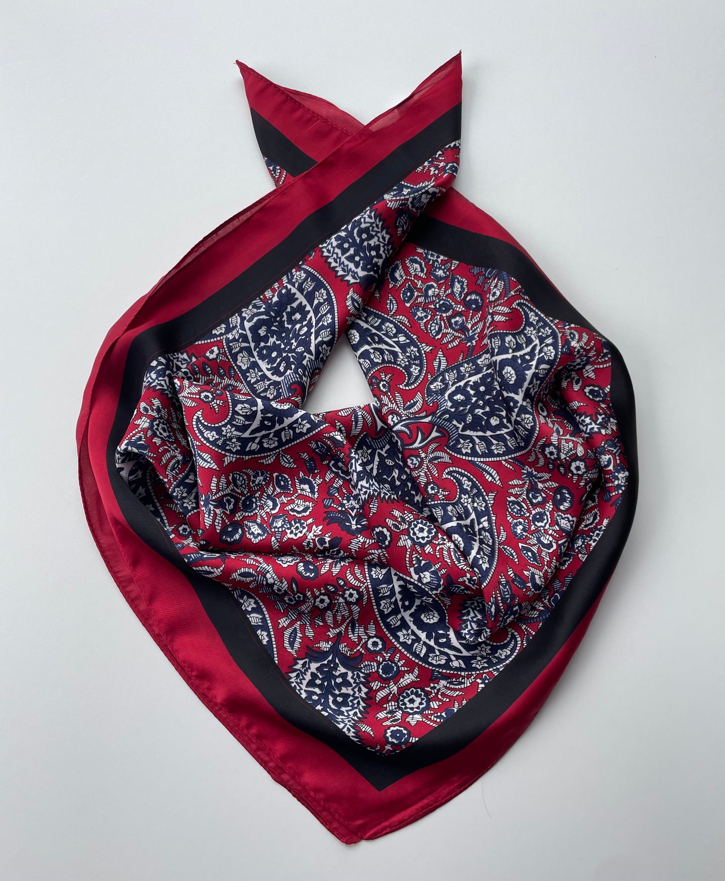 FOULARD HUBERT - ROUGE