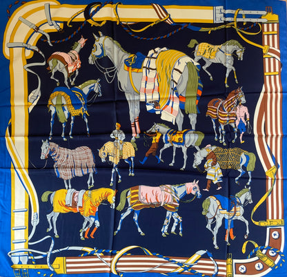 FOULARD LEON GRAND - CHEVAL