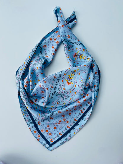 FOULARD CAPUCINE - CIEL