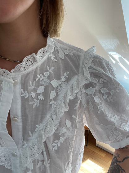 BLOUSE GIA- FLEURS