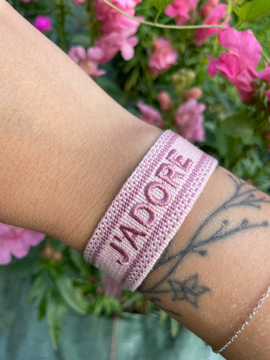 BRACELET J’ADORE- ROSE