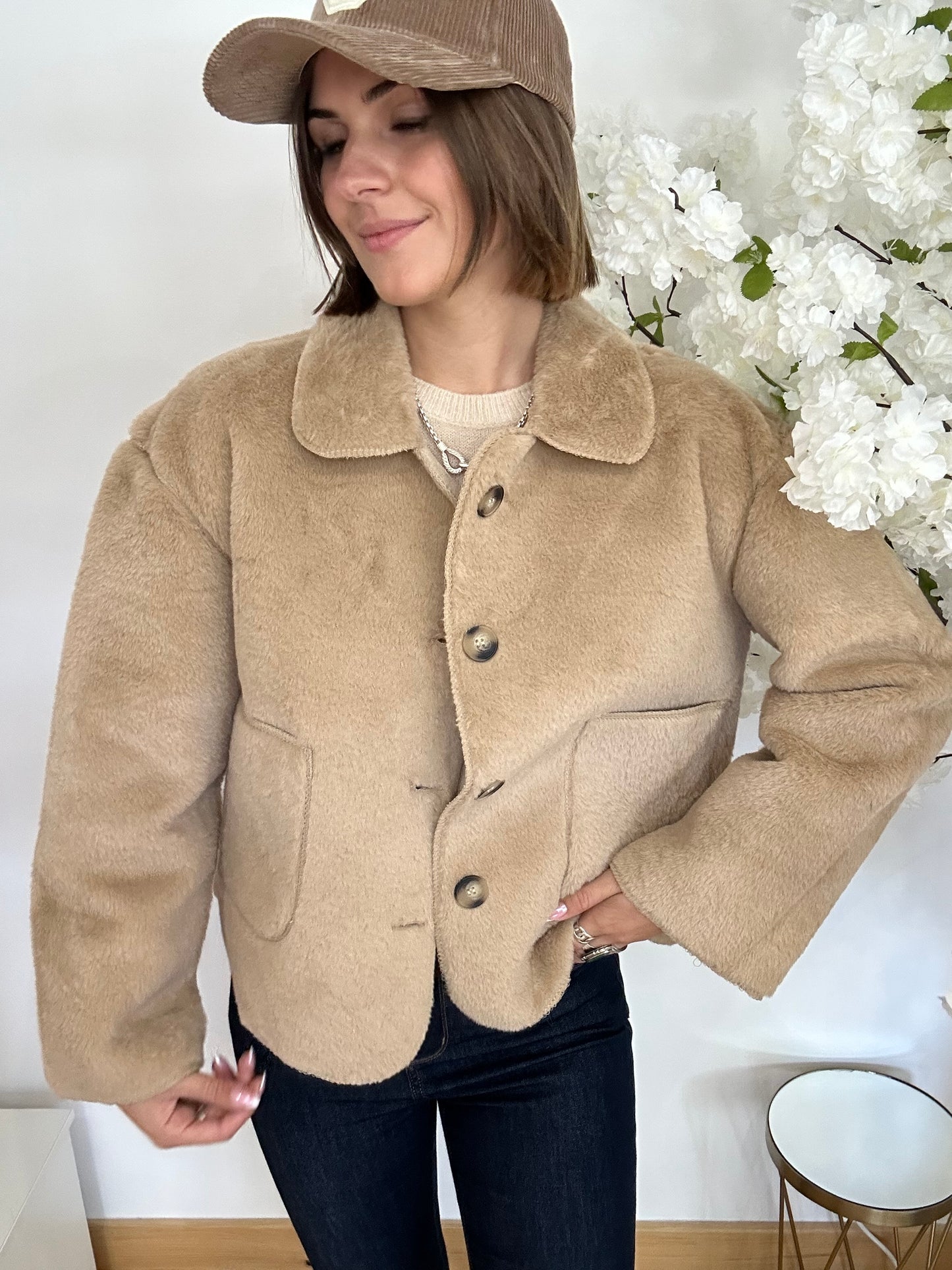 VESTE OURSON - BEIGE