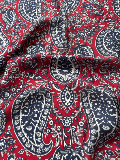 FOULARD HUBERT - ROUGE